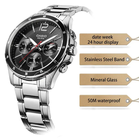 ⌚ Casio Men's Luxury Quartz Watch