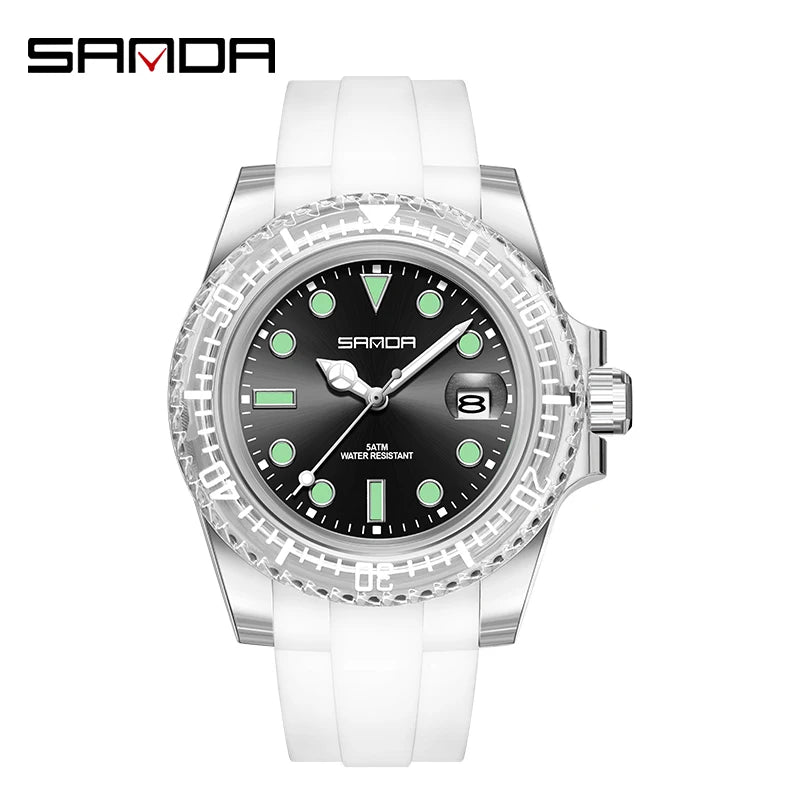 💎 SANDA Women’s Luxury Brand Casual Fashion Quartz Watch