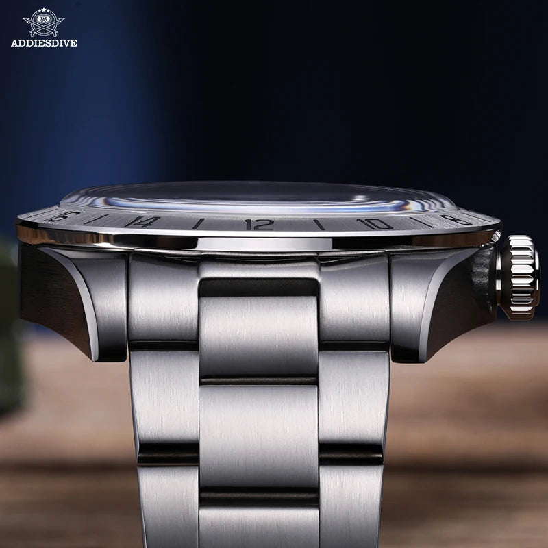 š¶ļø ADDIESDIVE GMT Men's Luxury Quartz Watch