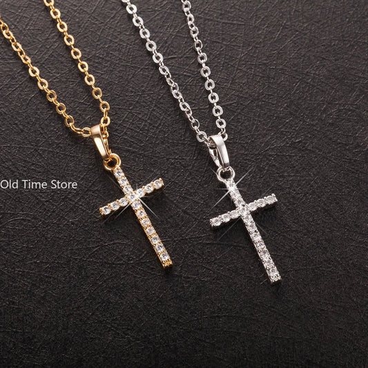 ๐ Gold Cross Necklace โ Elegant Faith-Inspired Jewelry