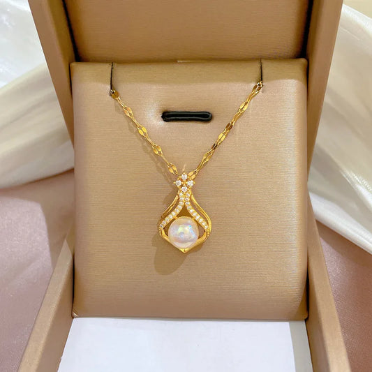 π§ββοΈ Exquisite Mermaid Pearl Necklace