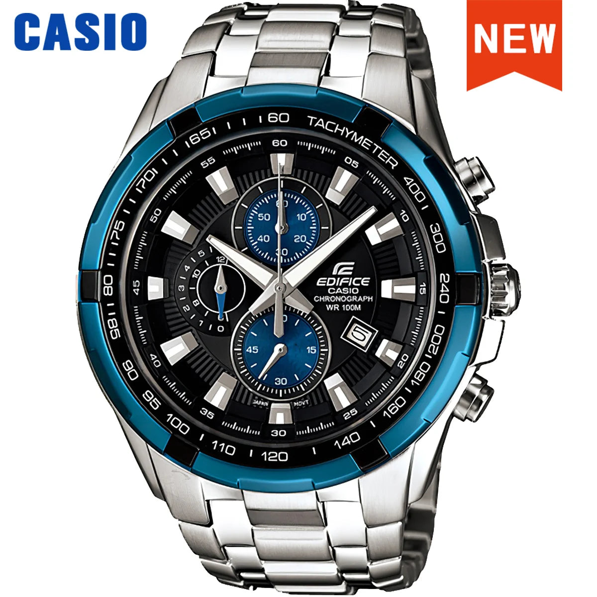 π Casio Edifice Quartz Watch β Racing-Inspired Business Style