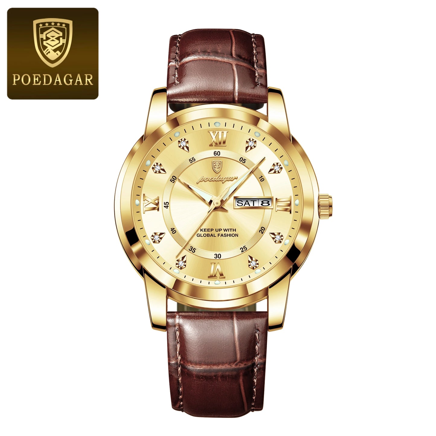 ⌚ POEDAGAR Luxury Man Wristwatch