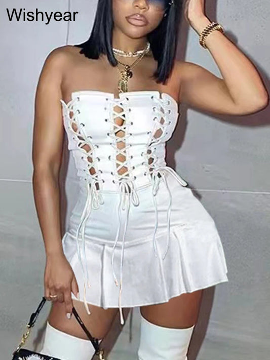 π₯ NIGHT QUEEN DRESS - Off-Shoulder Lace-Up Seduction π