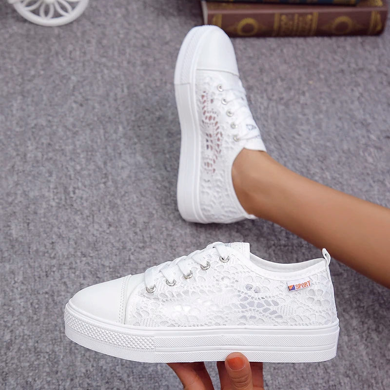 š Cutout Canvas Sneakers ā Breezy Summer Steps