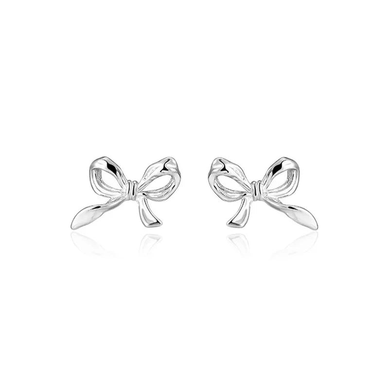 🎀 Sweet Bow Stud Earrings