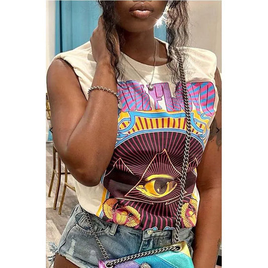 π€ Sexy Graphic Crop Top