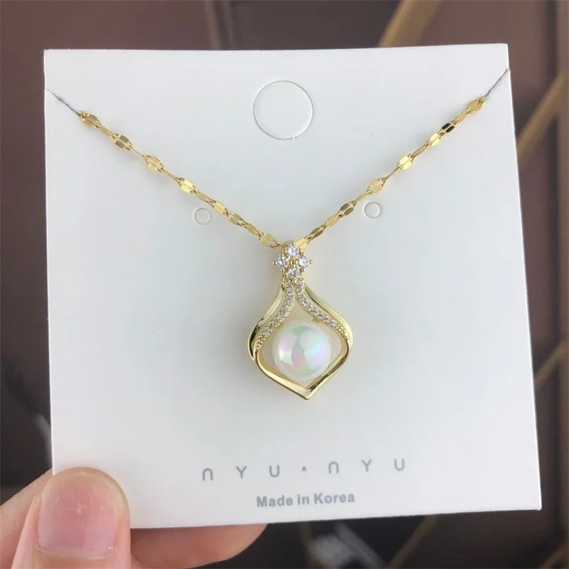 π§ββοΈ Exquisite Mermaid Pearl Necklace