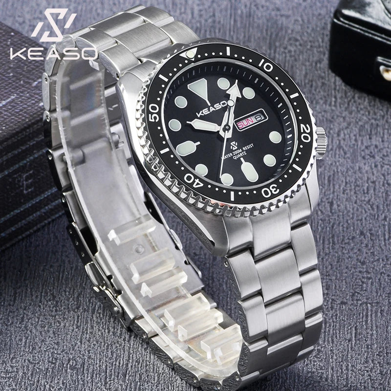 ⌚ KEASO Fashion Men’s Quartz Watch