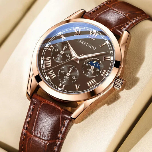 โ 2024 Luxury Menโs Quartz Watch