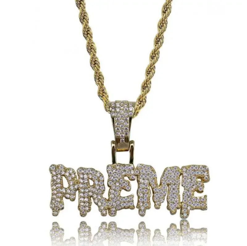 ๐ Ice Crystal Alphabet Pendant ๐ฅ