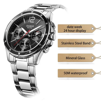 ⌚ Casio Men's Luxury Quartz Watch