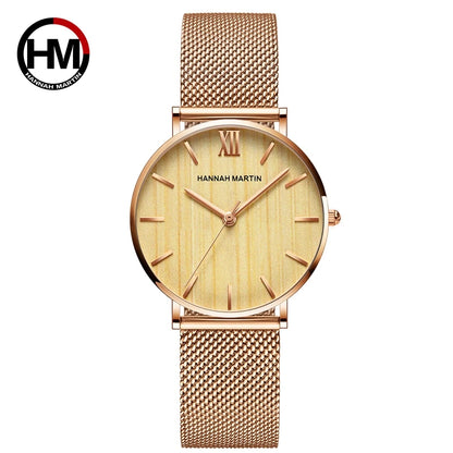 🌸 Luxury Rose Gold Ladies Watch