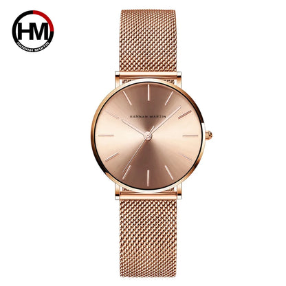 🌸 Luxury Rose Gold Ladies Watch