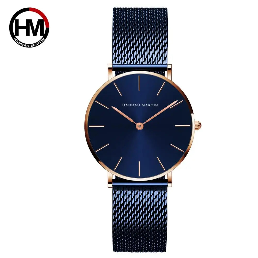 🌸 Luxury Rose Gold Ladies Watch