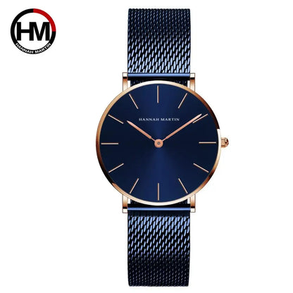 🌸 Luxury Rose Gold Ladies Watch