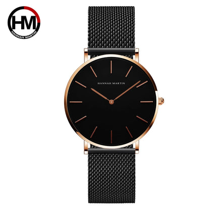 🌸 Luxury Rose Gold Ladies Watch