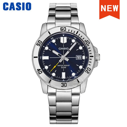 ⌚ Casio Men's Luxury Quartz Watch – Military Sports Waterproof Design