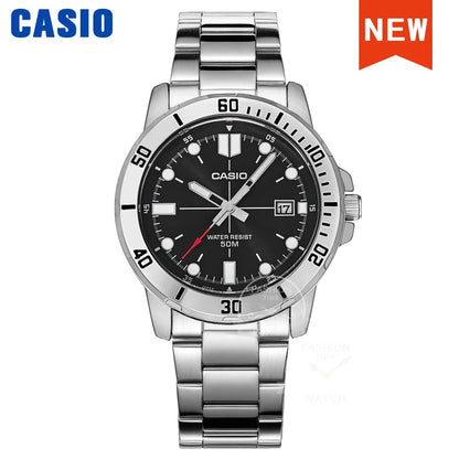 ⌚ Casio Men's Luxury Quartz Watch – Military Sports Waterproof Design
