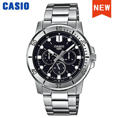 ⌚ Casio Men's Luxury Quartz Watch – Military Sports Waterproof Design