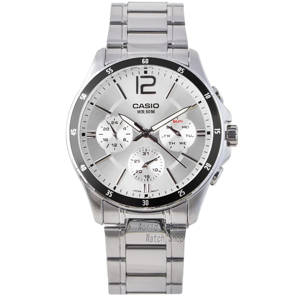 ⌚ Casio Men's Quartz Watch – Sporty & Durable Timepiece