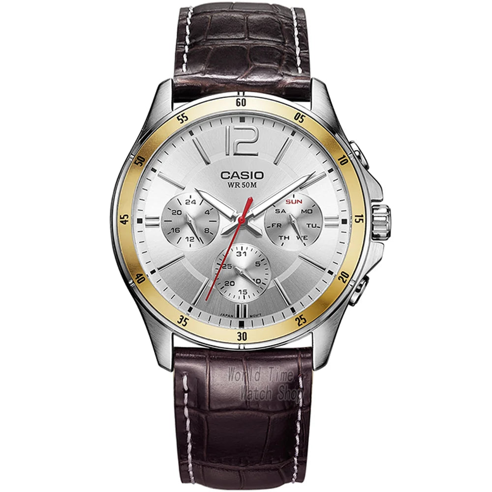 ⌚ Casio Men's Quartz Watch – Sporty & Durable Timepiece