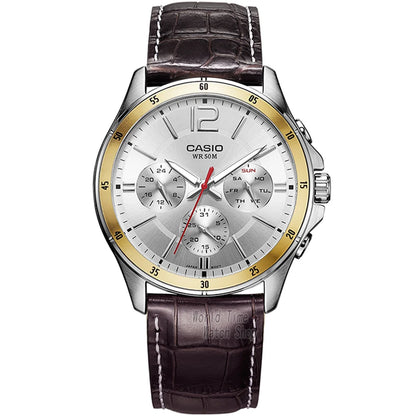 ⌚ Casio Men's Quartz Watch – Sporty & Durable Timepiece