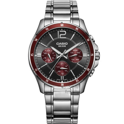 ⌚ Casio Men's Quartz Watch – Sporty & Durable Timepiece