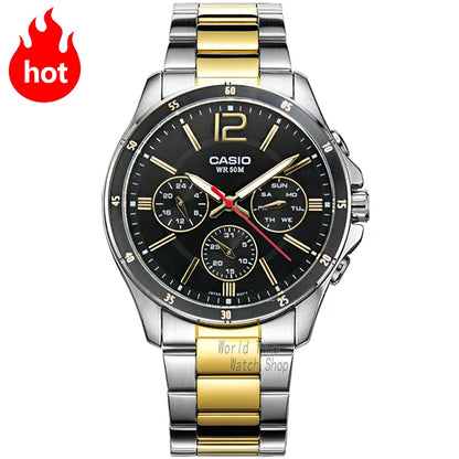 ⌚ Casio Men's Quartz Watch – Sporty & Durable Timepiece