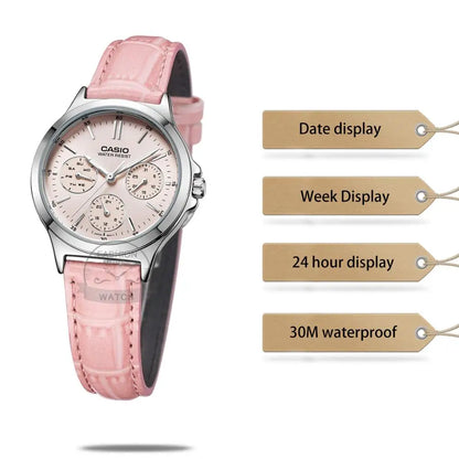 💎 Casio Women's Sport Watch – Luxury Quartz with Luminous Style