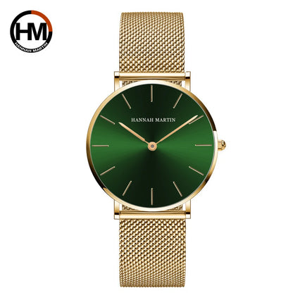 🌸 Luxury Rose Gold Ladies Watch