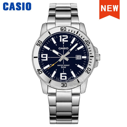 ⌚ Casio Men's Luxury Quartz Watch – Military Sports Waterproof Design