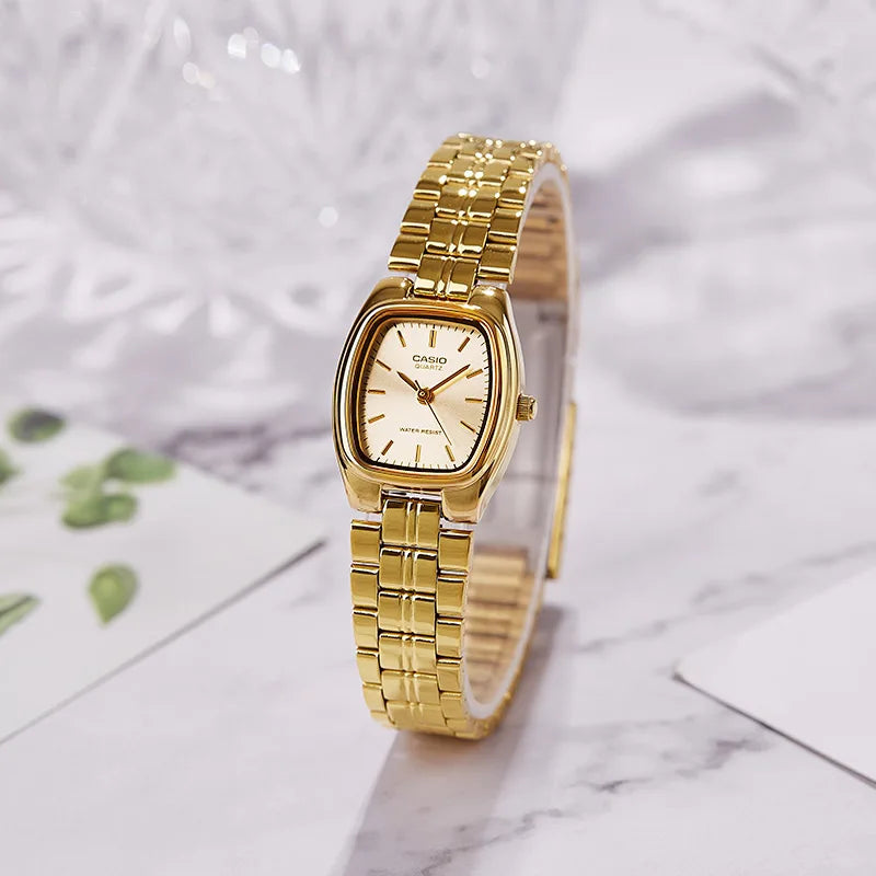 ⌚ Casio Women's Luxury Tonneau Quartz Watch
