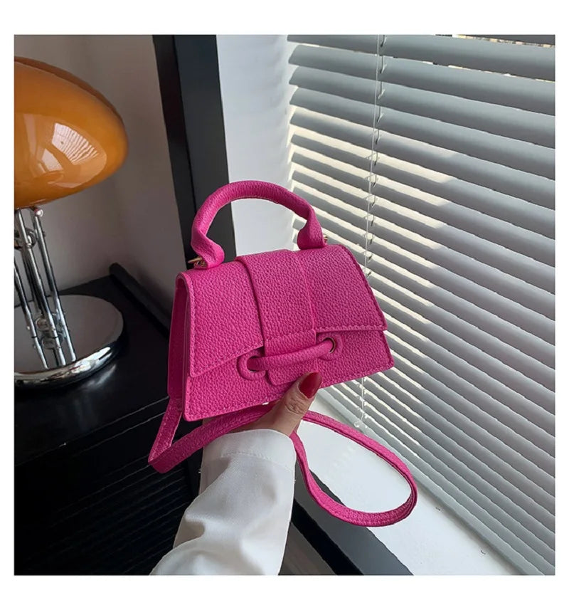 🧩 Mini PU Crossbody Bag – Trendy & Compact