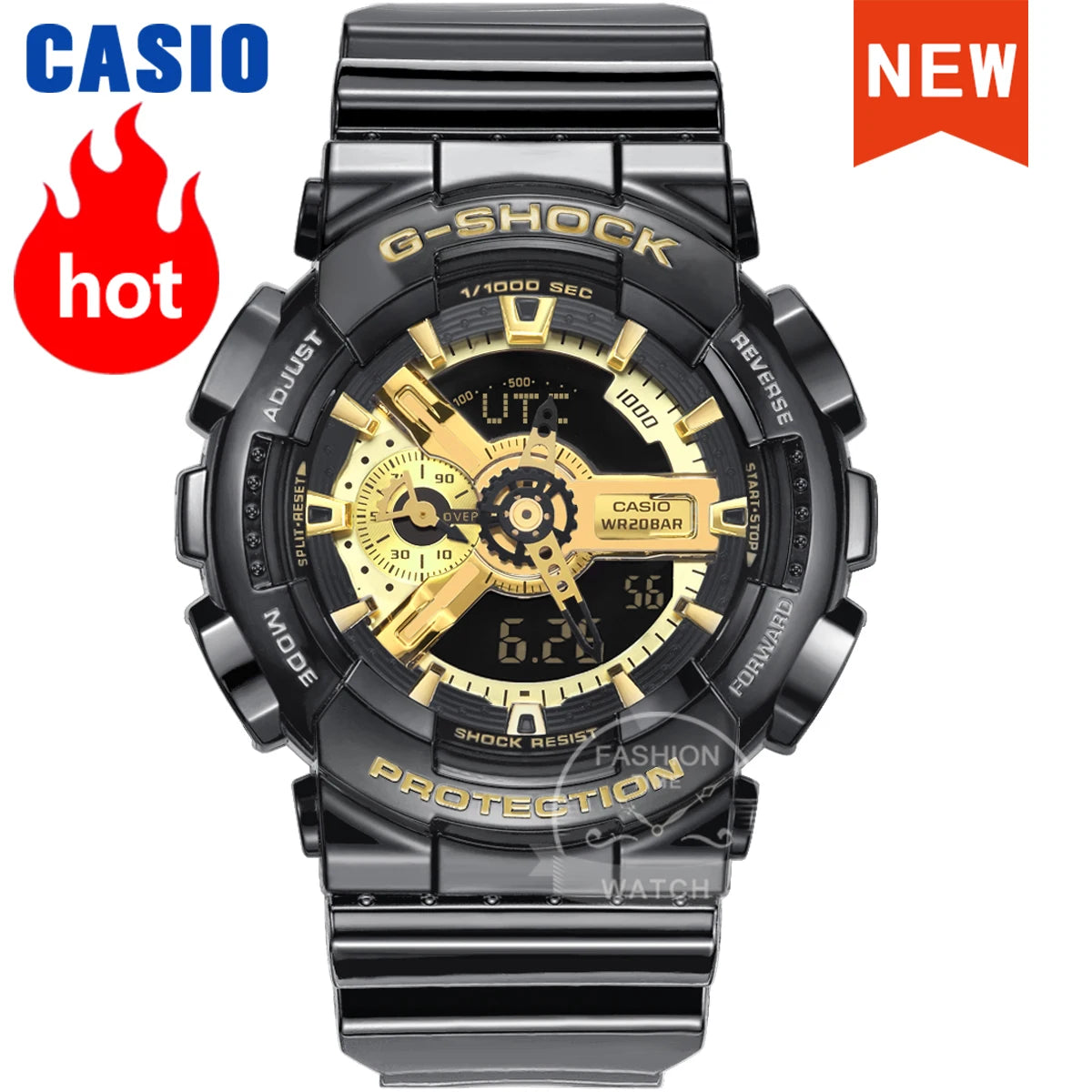 ⌚ Casio GA-110GB-1A Men's Luxury LED Digital Watch