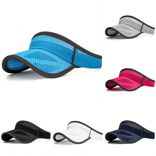 🧢 Summer Mesh Long Brim Visor – Ultimate Sun Shield