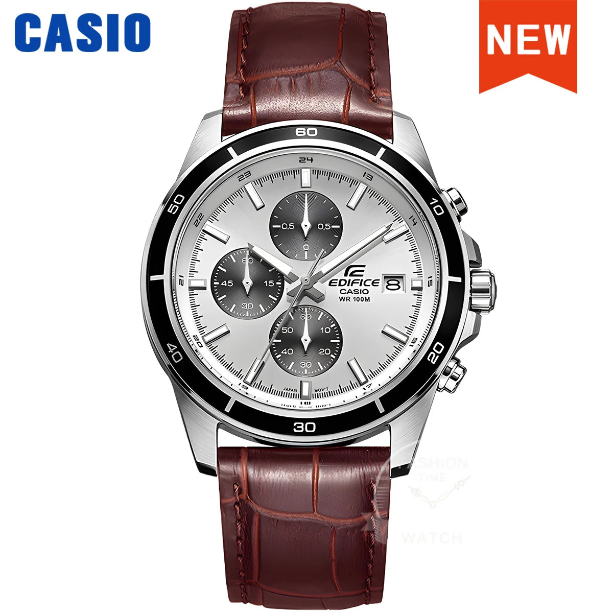 🕶️ Casio Edifice Series – Premium Quartz Business Watch