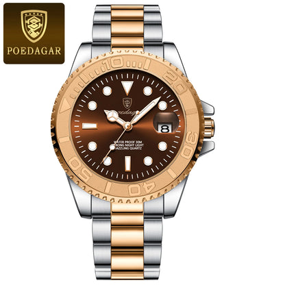 ⌚ POEDAGAR Luxury Men’s Watch