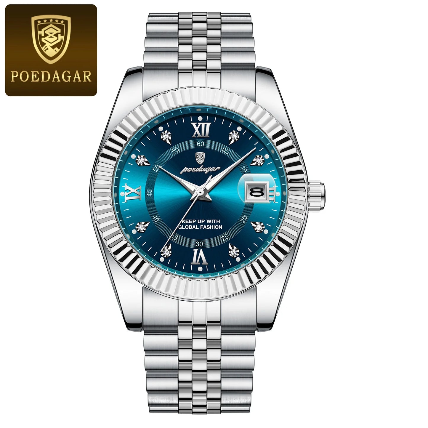 ⏱️ POEDAGAR Luxury Sport Wrist Watch