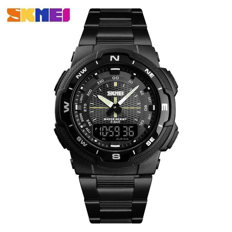 ⌚ SKMEI 1370 Men's Luxury Steel Business Watch