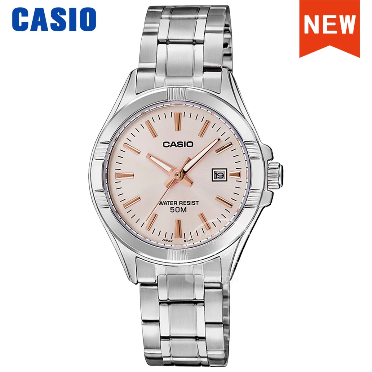 💖 Casio Women's Quartz Watch – Elegant Simplicity