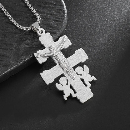 ✝️ Vintage Ice Jesus Pendant