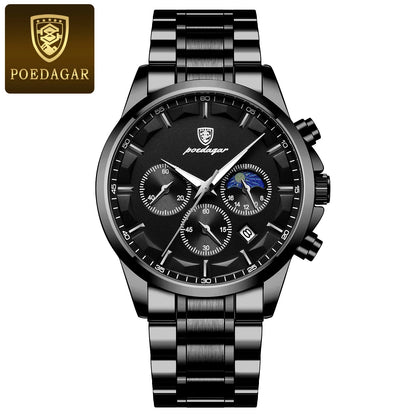 ⌚ POEDAGAR Men’s Quartz Watch