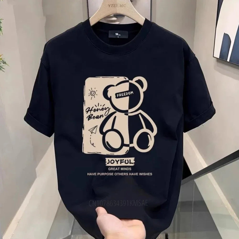 🔥 Hot Sale Luxury Brand Men's Pure Cotton T-Shirt