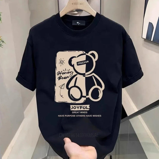 🔥 Hot Sale Luxury Brand Men's Pure Cotton T-Shirt