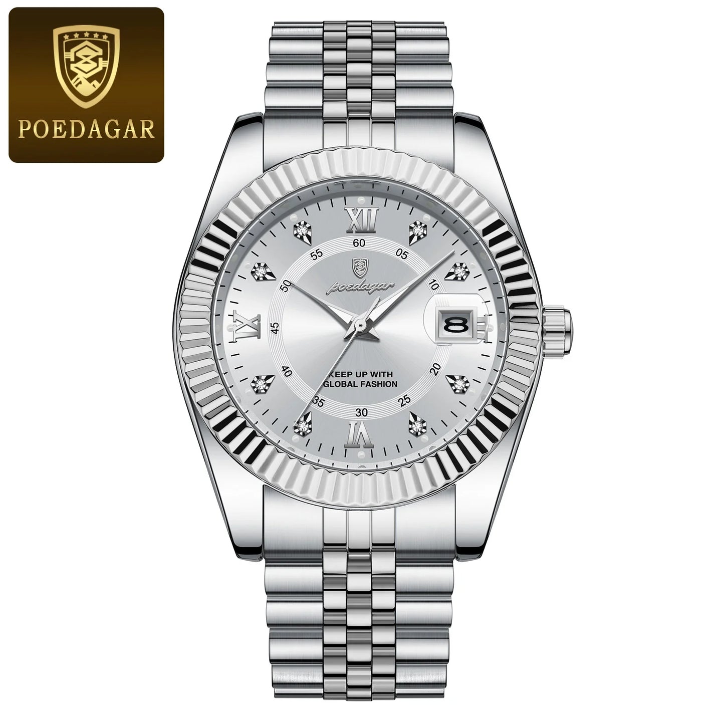 ⏱️ POEDAGAR Luxury Sport Wrist Watch