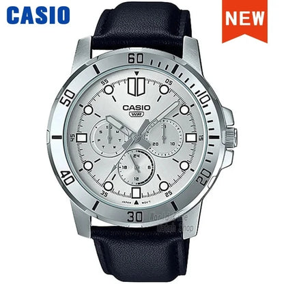 ⌚ Casio Men's Luxury Quartz Watch – Military Sports Waterproof Design