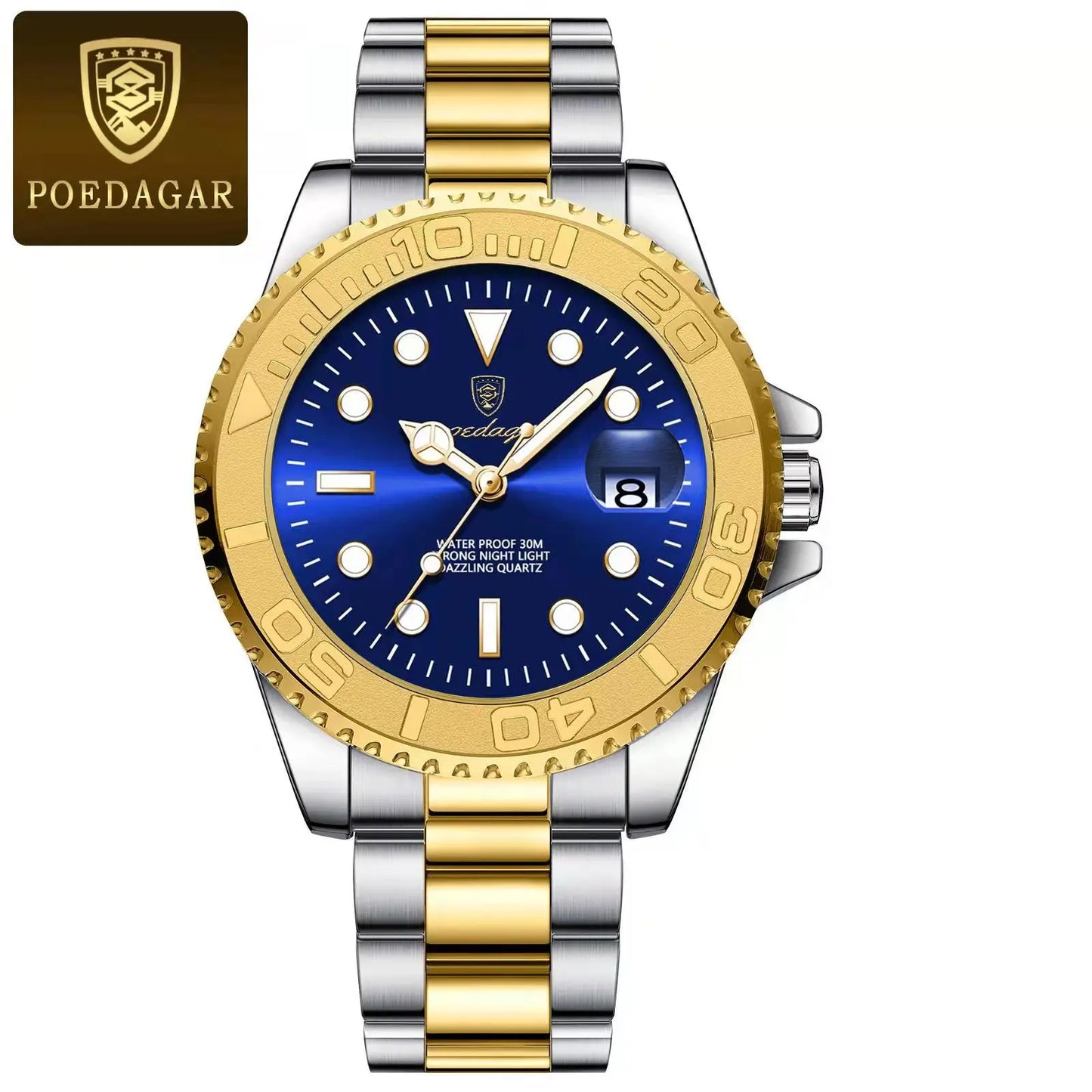 ⌚ POEDAGAR Luxury Men’s Watch
