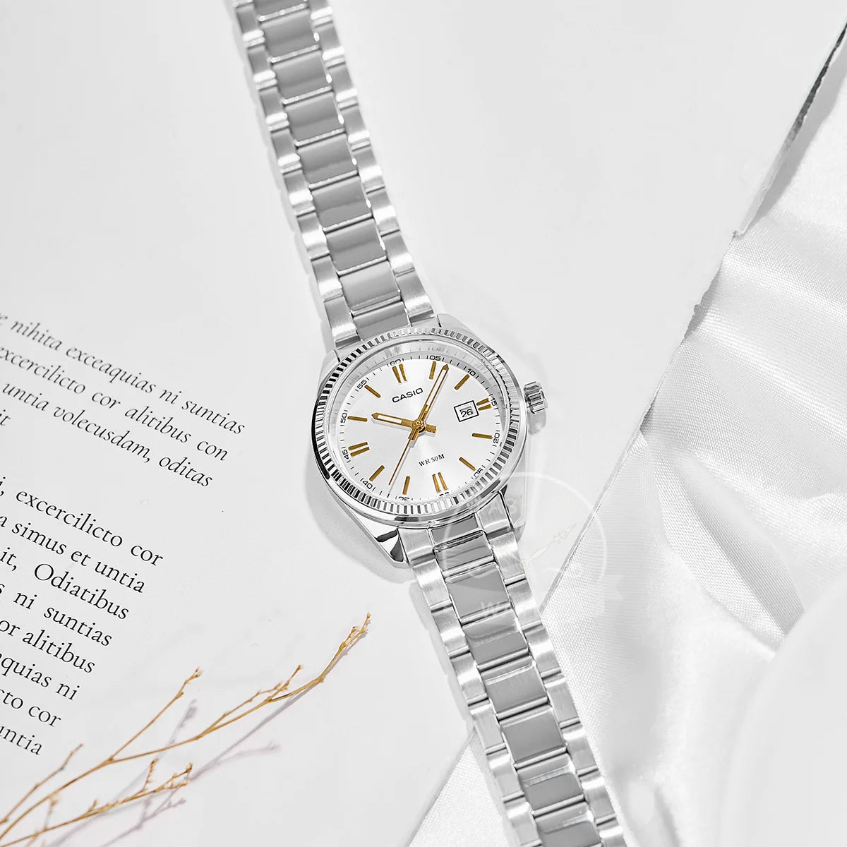 💖 Casio Women's Quartz Watch – Elegant Simplicity
