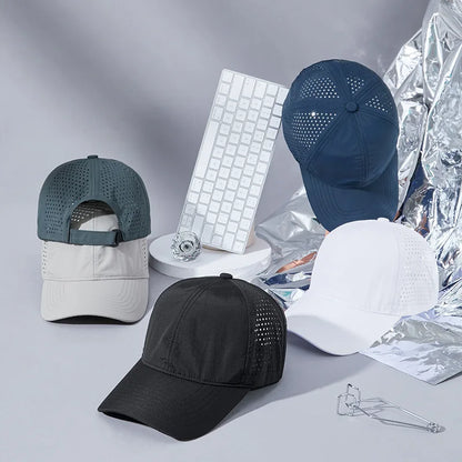 🧢 Unisex Quick-Dry Baseball Cap